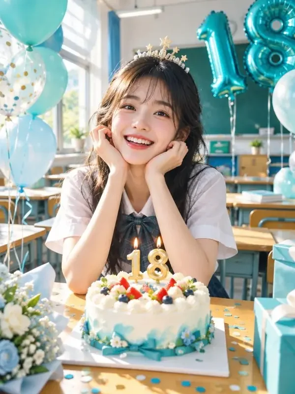 穿越回十八岁生日封面